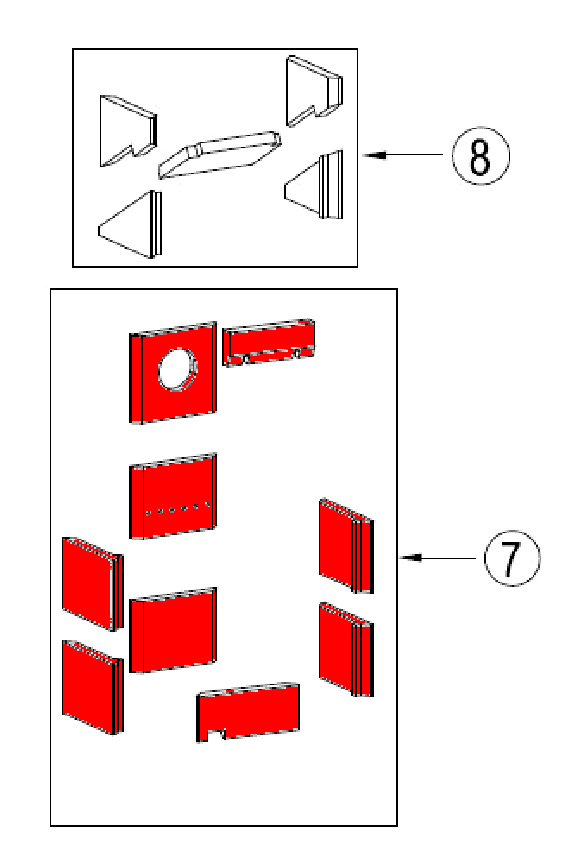 Techfire Pavo Deluxe Feuerraumauskleidung B